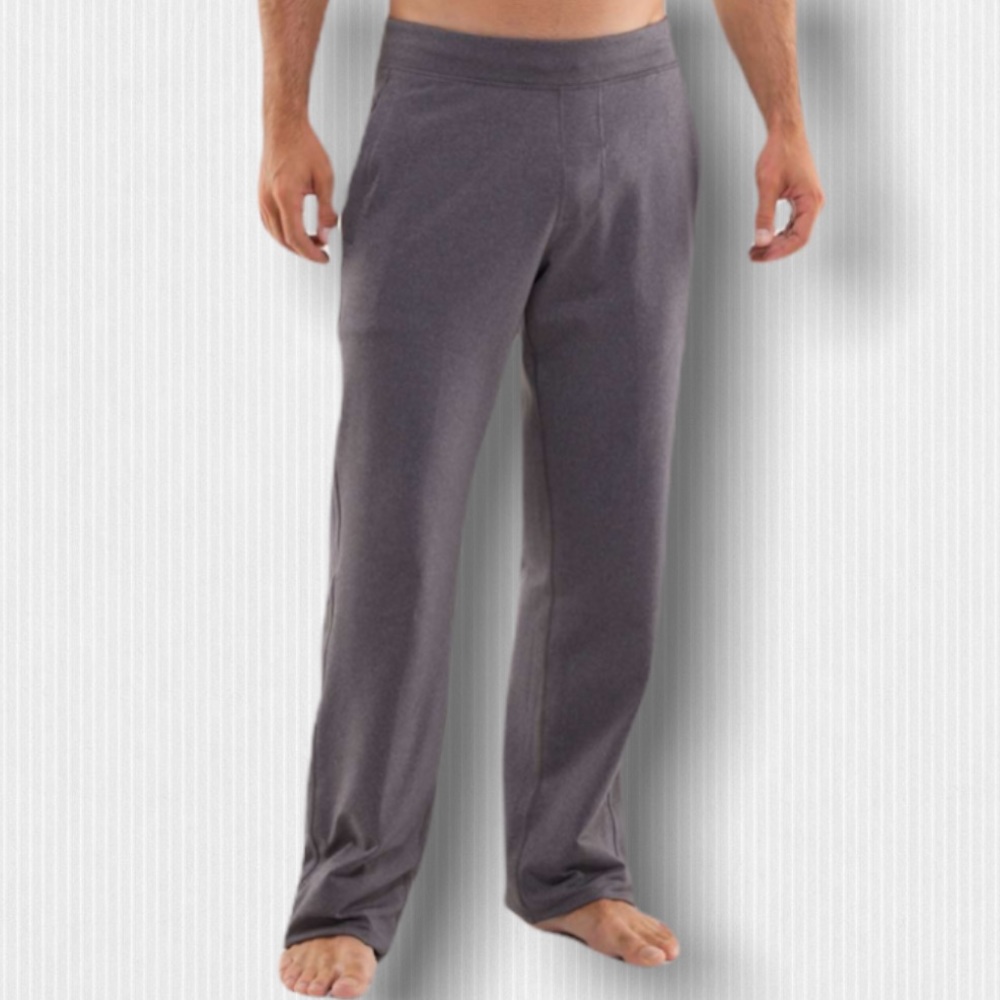 Lululemon Heathered Slate Kung Fu Pants XL